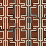 Дизайнерская плитка с узором Лабиринт варинант исполнения - 1 | Loft Concept в Екатеринбурге