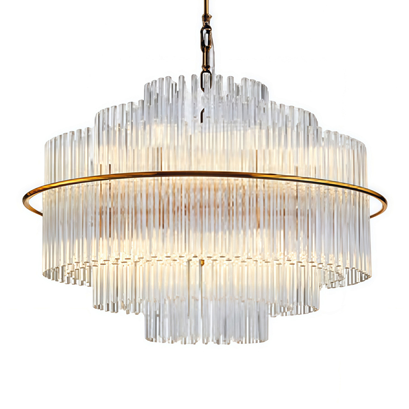 Люстра Nembus Латунь Прозрачный в Екатеринбурге | Loft Concept 