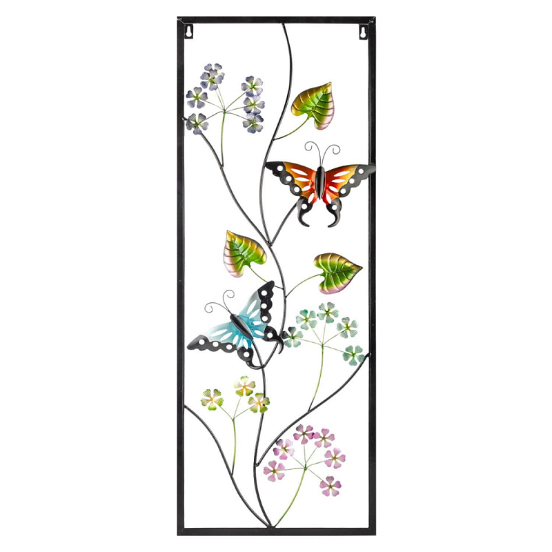 Аксессуар настенный из металла Blank Space Butterflies Мульти в Екатеринбурге | Loft Concept 