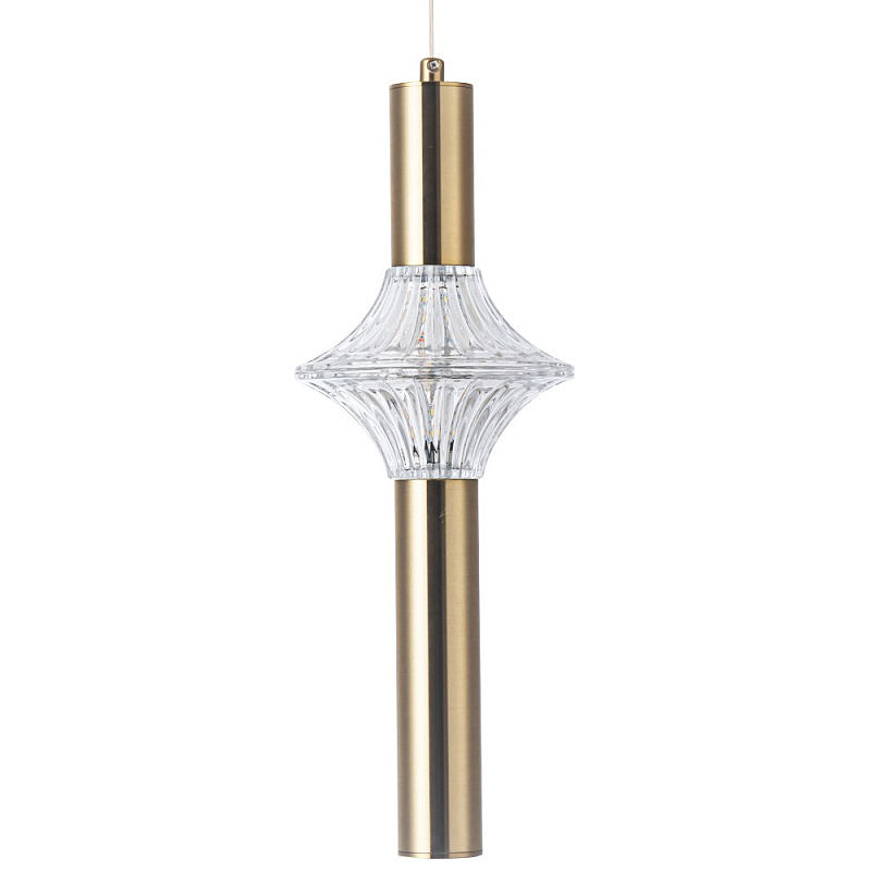 Подвесной светильник Toussaint Metal Tube Brass Hanging Lamp Латунь Прозрачный Подвесной светильник Toussaint Metal Tube Brass Hanging Lamp Латунь Прозрачный в Екатеринбурге | Loft Concept
