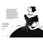 Megan Hess. Te Lttle Blk Dess варинант исполнения - 6 | Loft Concept в Екатеринбурге