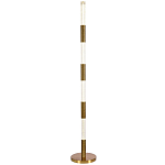 Торшер латунь Dew Drops Tube Brass One Floor Lamp варинант исполнения - 1 | Loft Concept в Екатеринбурге