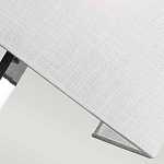 Бра с прямоугольным тканевым абажуром белого цвета Feiss варинант исполнения - 4 | Loft Concept в Екатеринбурге