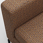 Мебельная ткань Шенилл терракотовый цвет 142 см T4-58 варинант исполнения - 8 | Loft Concept в Екатеринбурге