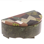 Шкатулка с зеркалом из натуральных камней Stone Casket варинант исполнения - 2 | Loft Concept в Екатеринбурге