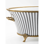 Кашпо Black white stripe варинант исполнения - 4 | Loft Concept в Екатеринбурге