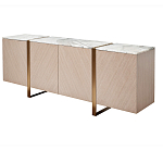 Комод с мраморной столешницей Uniqueness Marble варинант исполнения - 1 | Loft Concept в Екатеринбурге