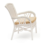 Комплект обеденный из ротанга Eloise white варинант исполнения - 2 | Loft Concept в Екатеринбурге