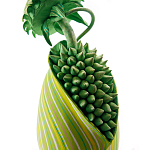 Дизайнерская статуэтка для интерьера Tropical Fruit Pandora 15 варинант исполнения - 2 | Loft Concept в Екатеринбурге