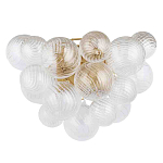 Бра с рельефными стеклянными шарами Berries Chandelier варинант исполнения - 1 | Loft Concept в Екатеринбурге