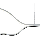 Подвесной светильник волнообразный изогнутый на двух тросах 123 см Spiral Lighting варинант исполнения - 3 | Loft Concept в Екатеринбурге