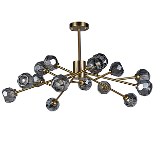 Люстра RH Boule De Cristal smoky 15