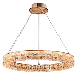 Люстра кольцевая с текстурной огранкой Reflection of Reality варинант исполнения - 1 | Loft Concept в Екатеринбурге