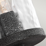 Бра с цилиндрическим плафоном из прозрачного рифленого стекла Feiss варинант исполнения - 4 | Loft Concept в Екатеринбурге