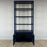 Стеллаж со стеклянными полками Elsa Dreams Blue варинант исполнения - 4 | Loft Concept в Екатеринбурге