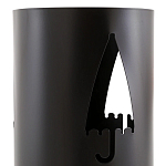 Подставка для зонтов из металла Umbrella-stand Black варинант исполнения - 4 | Loft Concept в Екатеринбурге