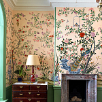 Обои ручная роспись Houghton Edo Blush варинант исполнения - 4 | Loft Concept в Екатеринбурге