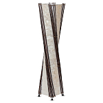 Торшер из перламутра на металлическом каркасе Indonesian Wave варинант исполнения - 1 | Loft Concept в Екатеринбурге