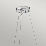 Люстра подвесная круглая с множеством вертикальных прямоугольных кристаллов Kichler варинант исполнения - 3 | Loft Concept в Екатеринбурге