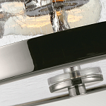 Потолочный светильник с цилиндрическим плафоном из прозрачного пузырькового стекла Feiss варинант исполнения - 2 | Loft Concept в Екатеринбурге