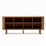 Буфет с 2-мя раздвижными дверцами из ясеневого шпона Toinette варинант исполнения - 2 | Loft Concept в Екатеринбурге