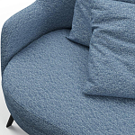 Мебельная ткань Шенилл голубой цвет 138 см T4-26 варинант исполнения - 8 | Loft Concept в Екатеринбурге