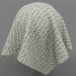 Мебельная ткань Шенилл голубой цвет 142 см T4-52 варинант исполнения - 14 | Loft Concept в Екатеринбурге