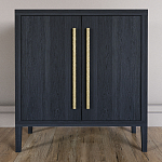 Современный Буфет Primo с 2 дверцами Черный дуб варинант исполнения - 1 | Loft Concept в Екатеринбурге