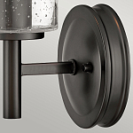 Бра с плафоном в форме цилиндра из прозрачного стекла с пузырьками Hinkley варинант исполнения - 10 | Loft Concept в Екатеринбурге