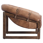 Двухместный диван Duncan винтажная коричневая кожа варинант исполнения - 2 | Loft Concept в Екатеринбурге