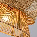 Подвесной светильник с абажуром из натуральных материалов Light Inside the Cell варинант исполнения - 6 | Loft Concept в Екатеринбурге