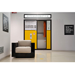 Дизайнерское кожаное кресло Poltronova Saratoga Armchair варинант исполнения - 5 | Loft Concept в Екатеринбурге