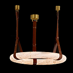 Люстра в форме обруча из натурального камня Minerals of Light варинант исполнения - 4 | Loft Concept в Екатеринбурге