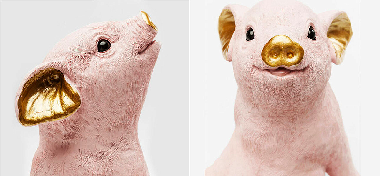 Статуэтка розовый поросенок Pink pig Статуэтка розовый поросенок Pink pig - Loft-Concept в Екатеринбурге