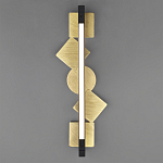 Светодиодное бра цвета античной бронзы Suprematism варинант исполнения - 4 | Loft Concept в Екатеринбурге