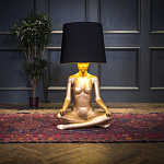 Лампа MANNEQUIN LAMP с абажуром телесный замок варинант исполнения - 4 | Loft Concept в Екатеринбурге