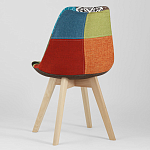 Стул с обивкой в стиле пэчворк Arvika варинант исполнения - 5 | Loft Concept в Екатеринбурге