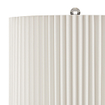 Настольная лампа с плиссированным цилиндрическим абажуром Tightened Waist варинант исполнения - 2 | Loft Concept в Екатеринбурге