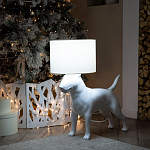 Лампа COLLECTION OF DOGS с абажуром Бультерьер варинант исполнения - 10 | Loft Concept в Екатеринбурге