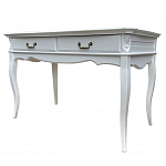 Консоль белого цвета из массива бука в стиле прованс White Provence варинант исполнения - 3 | Loft Concept в Екатеринбурге