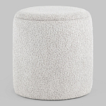Дизайнерский Пуф Букле Poof Alice Light Gray Boucle  варинант исполнения - 4 | Loft Concept в Екатеринбурге