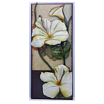 Аксессуар настенный из металла Blank Space White Flowers варинант исполнения - 1 | Loft Concept в Екатеринбурге