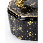 Шкатулка черного цвета с крышкой с фигуркой льва Eden Garden варинант исполнения - 3 | Loft Concept в Екатеринбурге