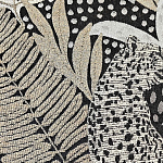 Мебельная ткань Шенилл коричневый принт 280 см T2-146 варинант исполнения - 2 | Loft Concept в Екатеринбурге