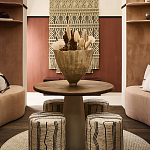 Панно на стену плетеное Макраме бежевый цвет  варинант исполнения - 7 | Loft Concept в Екатеринбурге