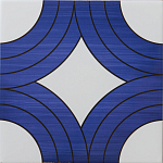 Дизайнерская плитка с узором Восьмерки варинант исполнения - 2 | Loft Concept в Екатеринбурге