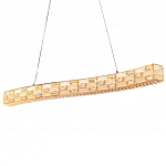 Люстра волнистой формы с текстурной огранкой Reflection of Reality варинант исполнения - 2 | Loft Concept в Екатеринбурге