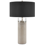 Настольная лампа на сером бетонном основании Delicate Brutality варинант исполнения - 2 | Loft Concept в Екатеринбурге