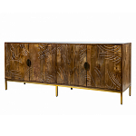 Широкая тумба с фактурным фасадом Termite варинант исполнения - 6 | Loft Concept в Екатеринбурге