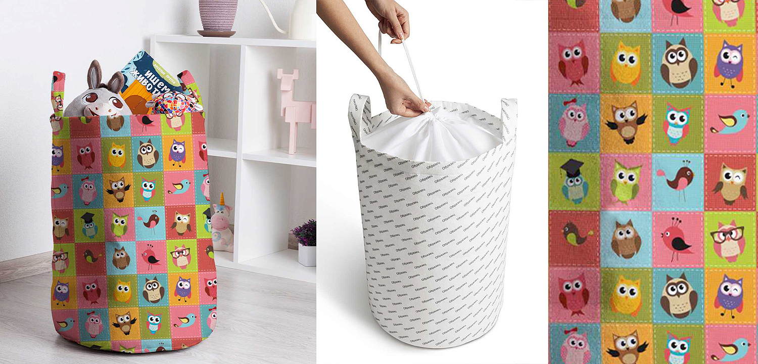 Корзина Birds Puzzle Basket Корзина Birds Puzzle Basket - Loft-Concept в Екатеринбурге